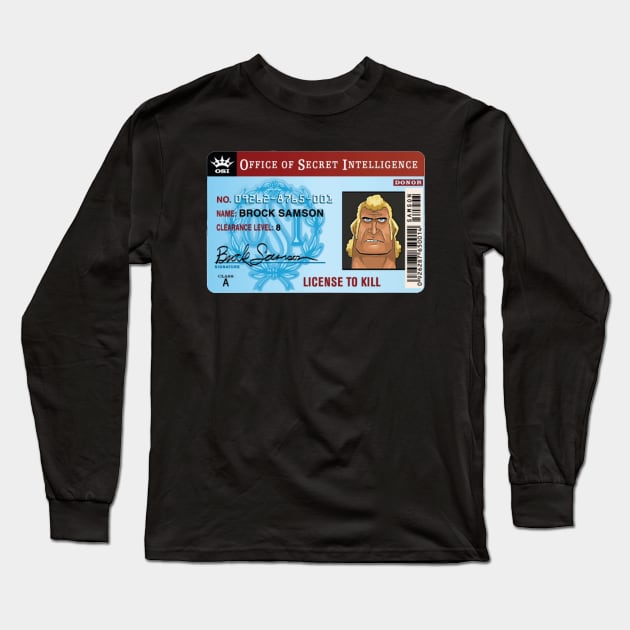 License To Kill Long Sleeve T-Shirt by Killer Mercy